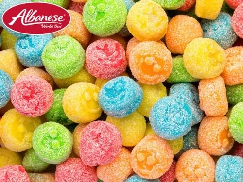 Albanese Sour Gummi Poppers 1lb